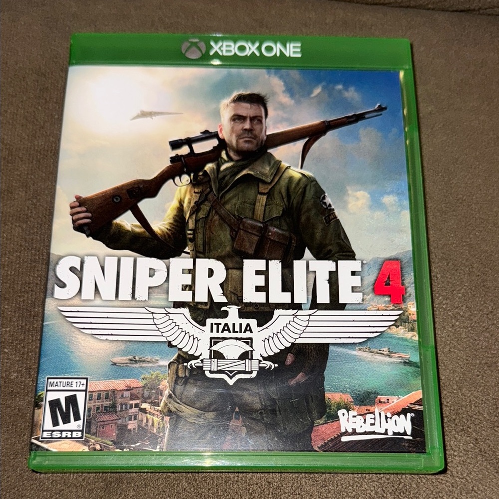 Rebellion Sniper Elite 4 Green Xbox One Game